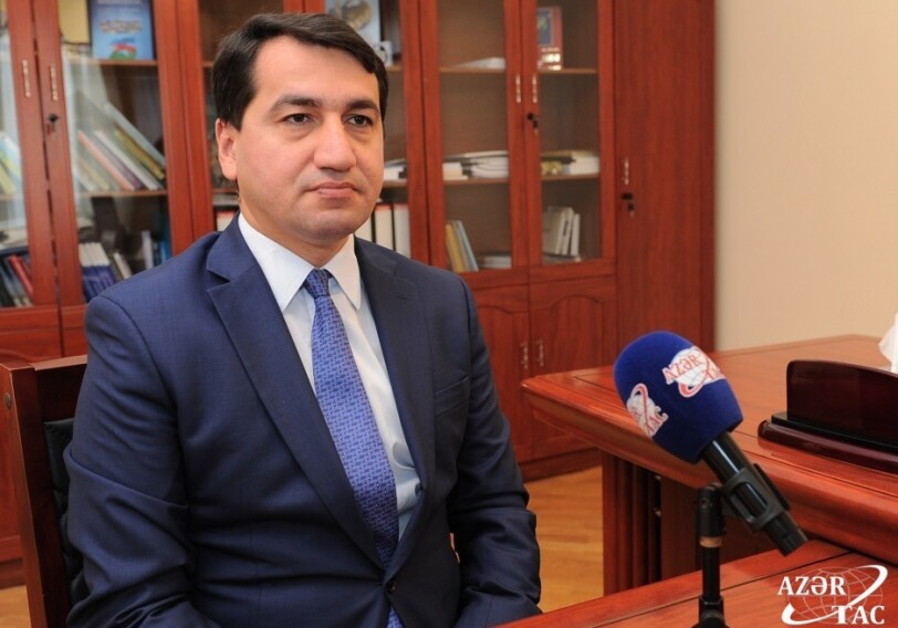 Хикмет Гаджиев: «Прозвучавшие в последнее время заявления официальных лиц Армении не служат продвижению переговорного процесса»