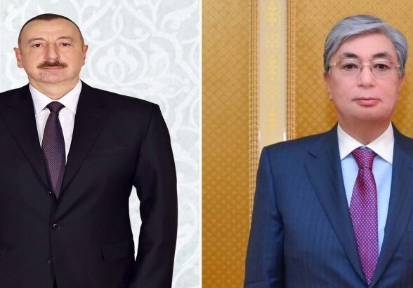 Президент Ильхам Алиев позвонил новому президенту Казахстана