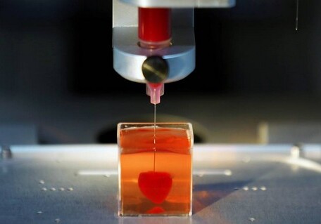 В Израиле напечатали живое сердце на 3D-принтере