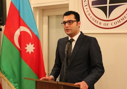 Помощник Первого вице-президента АР встретился с членами Американо-азербайджанской торговой палаты (Фото)