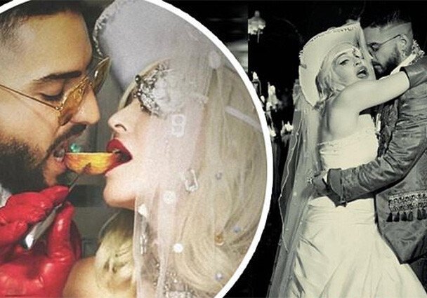 Мадонна в образе невесты снялась в клипе на песню Medellin: первые кадры