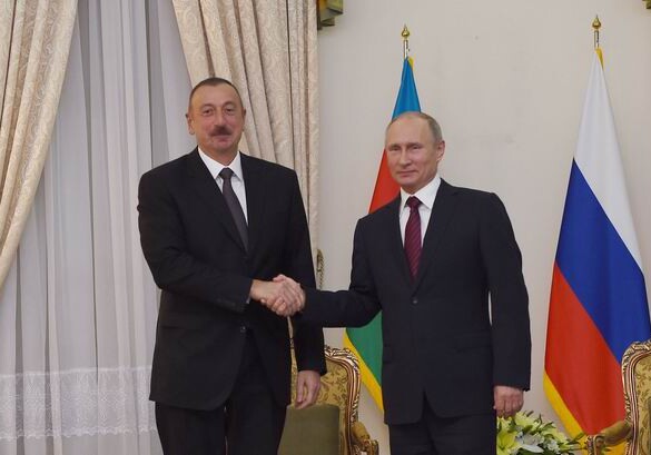 В Кремле анонсировали встречу Путина с Алиевым в Китае