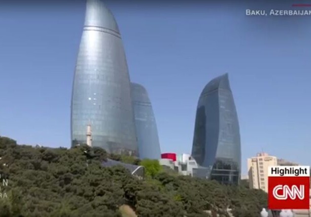 CNN подготовил репортаж о Баку (Видео)