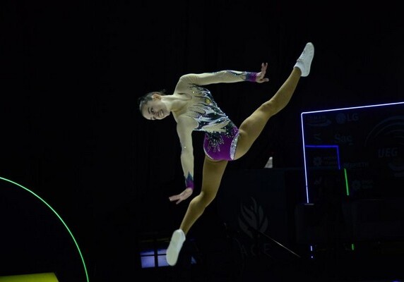 В Баку стартовали финалы 11-го чемпионата Европы по аэробной гимнастике (Фото)