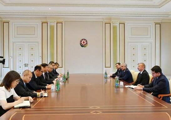 Ильхам Алиев принял делегацию Центрального Комитета Коммунистической партии Китая (Фото-Обновлено)