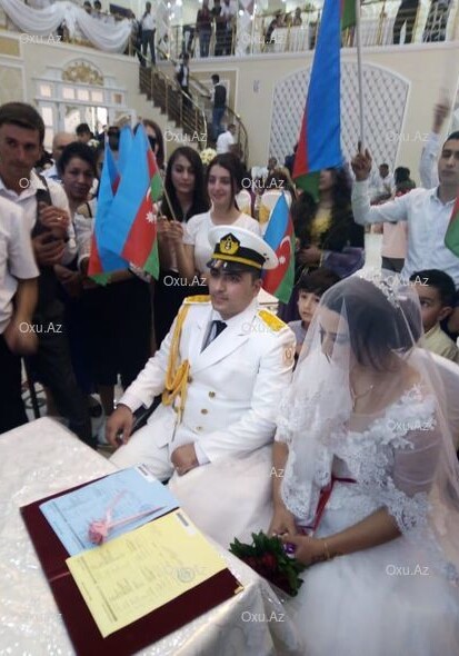 Свадьба героя апрельских боев (Фото-Видео)