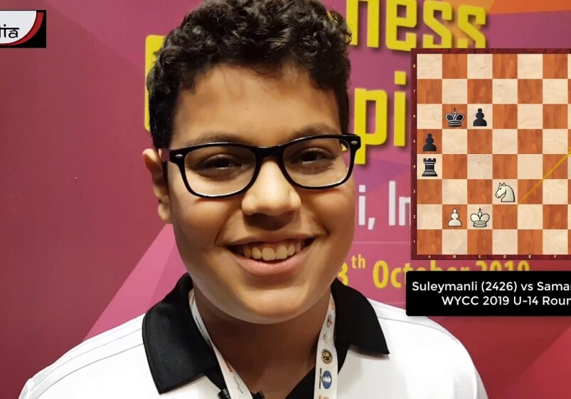 Азербайджанский юный шахматист завоевал звание чемпиона мира 