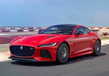 В Сети появились первые изображения нового Jaguar F-Type