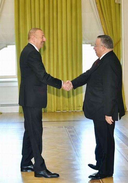 Президент Ильхам Алиев принял египетскую делегацию (Фото)