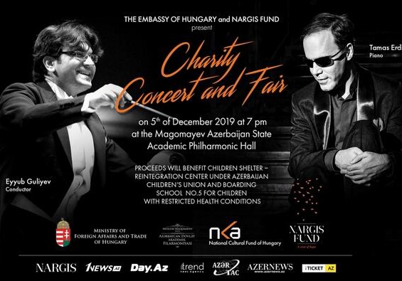 Фонд Nargis и посольство Венгрии в Азербайджане организуют очередной благотворительный концерт