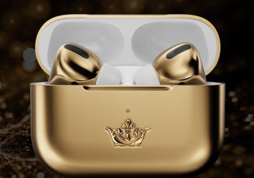 Caviar сделал наушники AirPods Pro с золотом -  Они стоят $67 тысяч