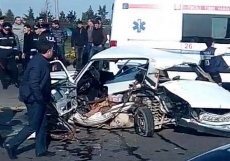 ДТП в Баку: есть погибшие и раненые (Видео)