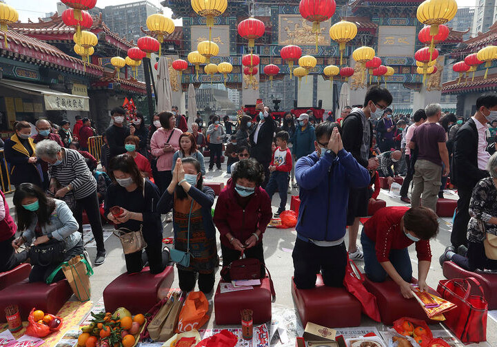 Китайский Новый год на фоне коронавируса (Фото)