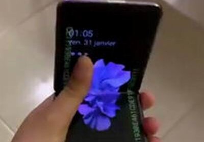 В Сети появилось видео с новым гибким смартфоном Samsung