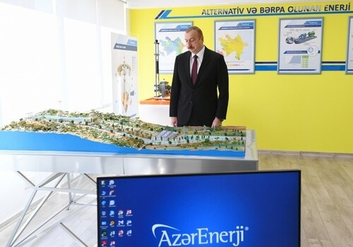 Президент Ильхам Алиев принял участие в открытии после реконструкции Главного управленческого комплекса ОАО «Азерэнержи» (Фото-Видео-Обновлено)