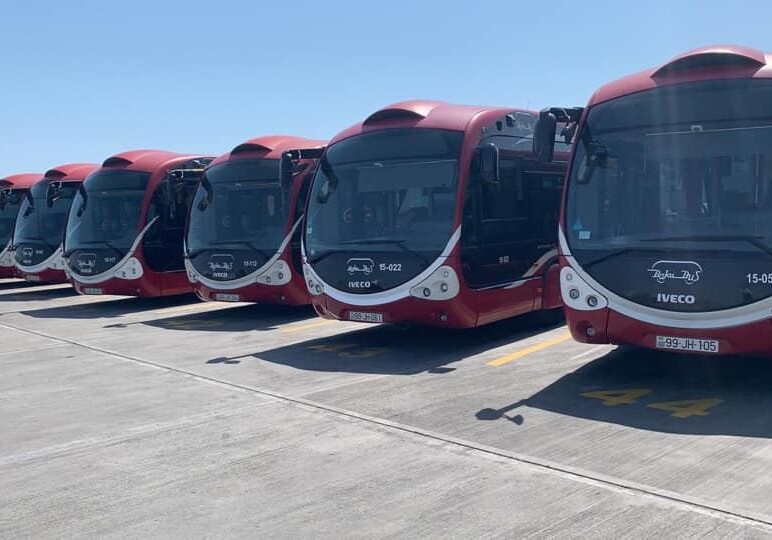 С 30-го мая по маршруту №11 будут запущены автобусы BakuBus