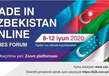 Состоялось открытие бизнес-форума Made in Uzbekistan Online
