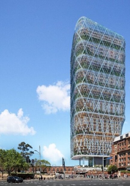 Самую высокую в мире башню из дерева построят в Сиднее (Фото)