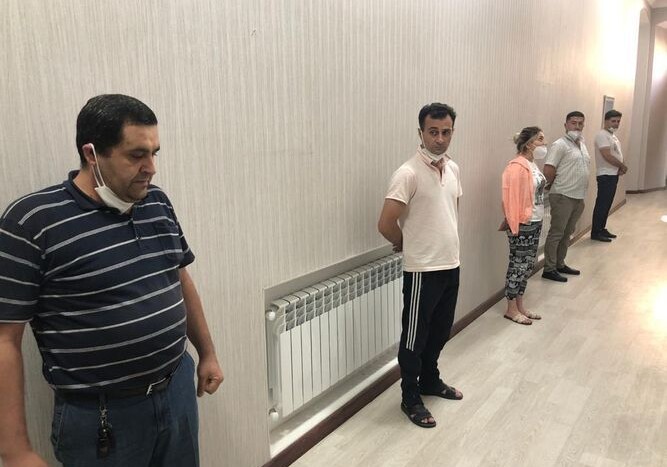 Оштрафованы 5 человек, отмечавших день рождения на даче в Баку (Видео)