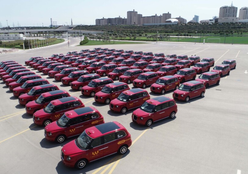 Из доставленных в Азербайджан новых такси 10 уже введены в эксплуатацию (Фото)