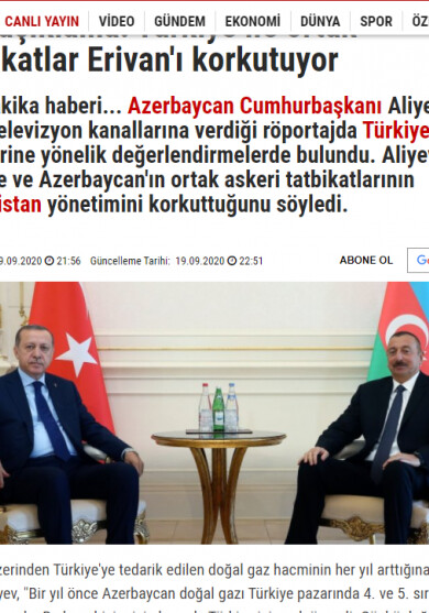 Зарубежные СМИ широко осветили интервью Президента Ильхама Алиева местным телеканалам
