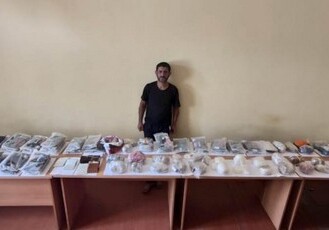 ГПС пресекла контрабанду наркотиков из Ирана в Азербайджан (Фото)