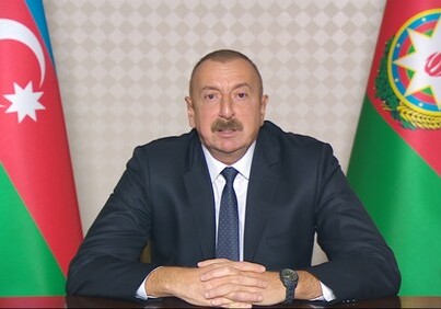 Президент Азербайджана обратился к народу (Фото-Видео-Обновлено)