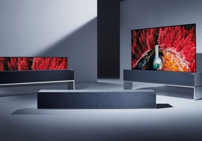 LG начала продажи сворачивающегося OLED-телевизора