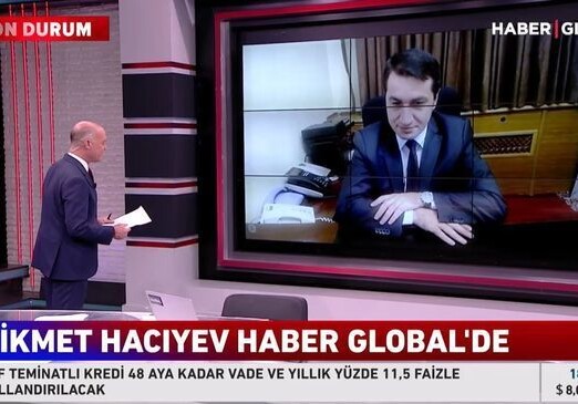 Интервью Хикмета Гаджиева телеканалу Haber Global (Видео)