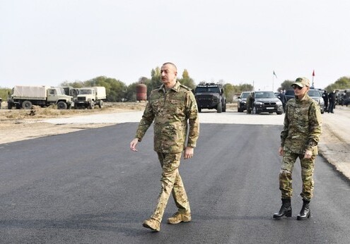 Президент Азербайджана и первая леди побывали в освобожденных от оккупации Физулинском и Джебраильском районах (Видео-Обновлено)