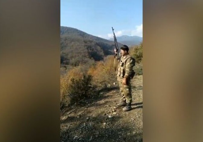 Азербайджанский доброволец еврейского происхождения, вернувшийся с фронта победителем (Видео)