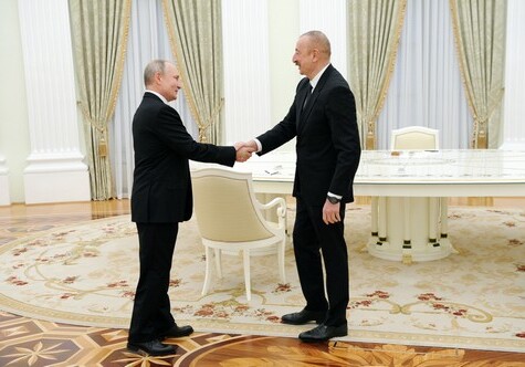 В Москве проходит трехсторонняя встреча лидеров России, Азербайджана и Армении (Фото-Видео-Обновлено)