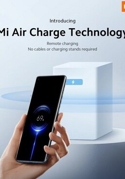 Xiaomi представила технологию зарядки смартфона по воздуху (Фото-Видео)