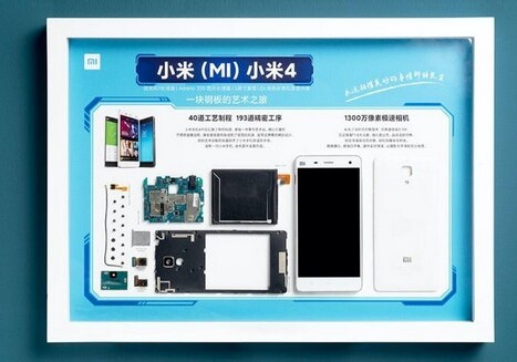Xiaomi начала создавать картины из старых смартфонов
