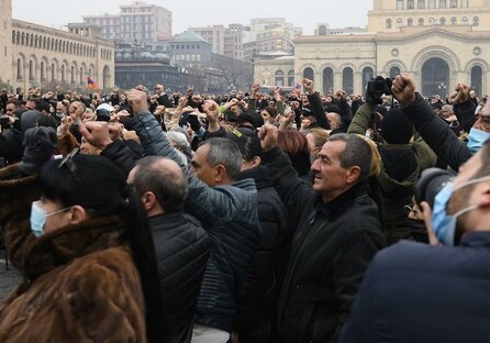 В Ереване началась очередная акция протеста
