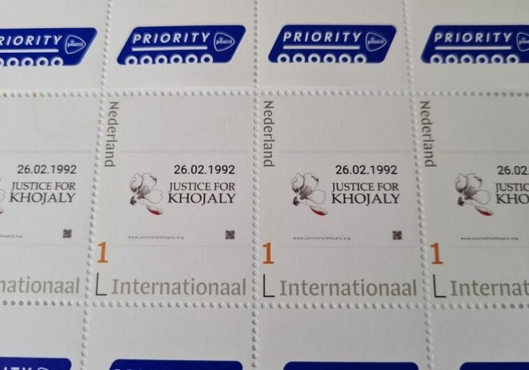 В Нидерландах выпущены почтовые марки, посвященные Ходжалинскому геноциду (Фото)