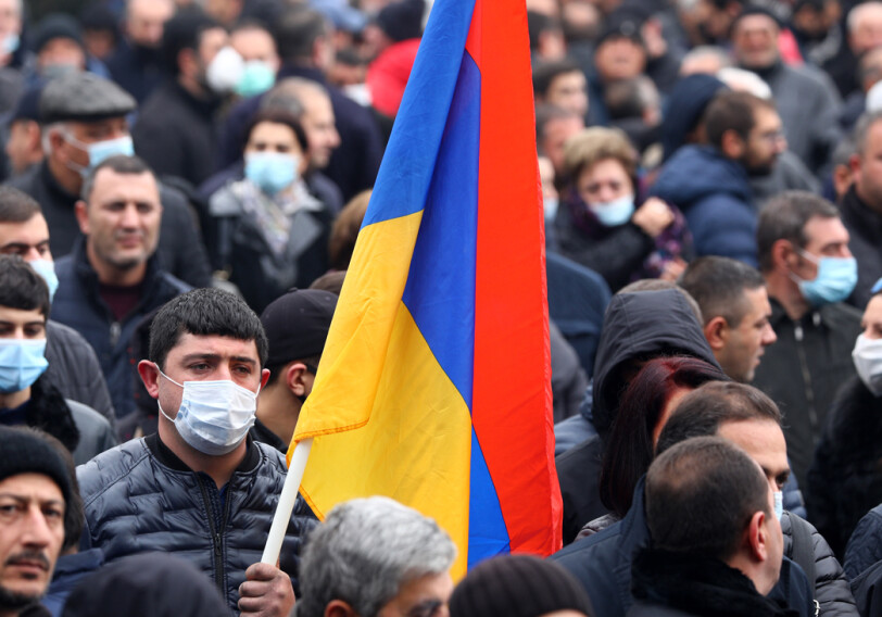 Армянская оппозиция проводит митинг в Ереване