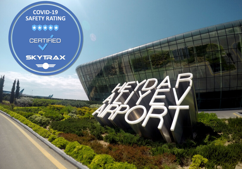 Международный аэропорт Гейдар Алиев удостоен наивысшим рейтингом безопасности по COVID-19