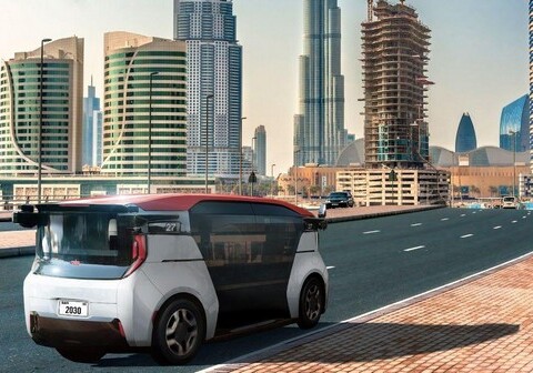 Тысячи беспилотных такси появятся на улицах Дубая к 2030 году (Фото)