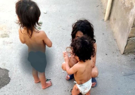 В приют помещены четверо детей, проживавших в Хырдалане в тяжелых условиях