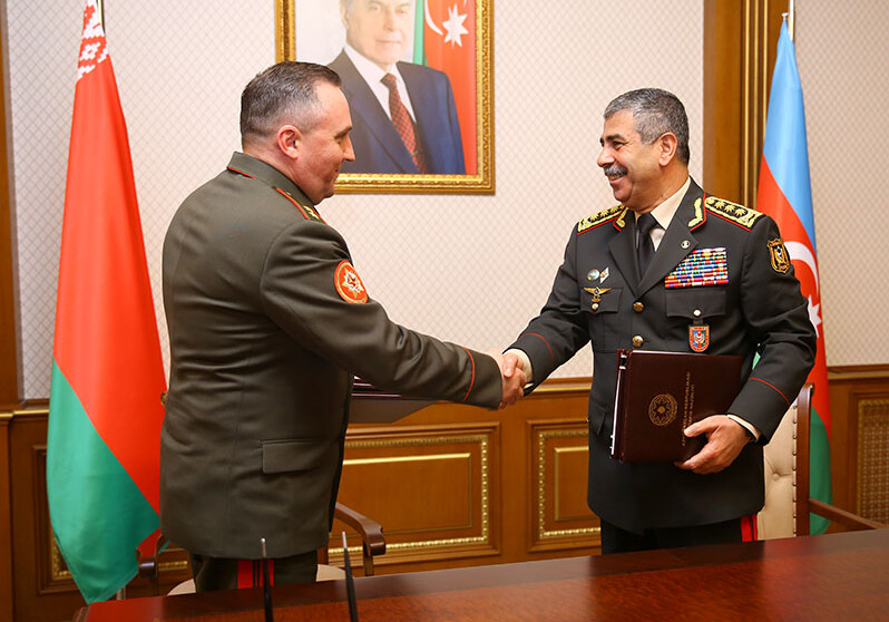 Обсуждены перспективы развития военно-технического сотрудничества между Азербайджаном и Беларусью (Фото-Видео)
