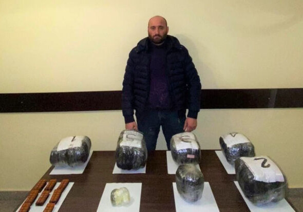 ГПС АР предотвратила контрабанду наркотиков из Ирана в Азербайджан (Фото)