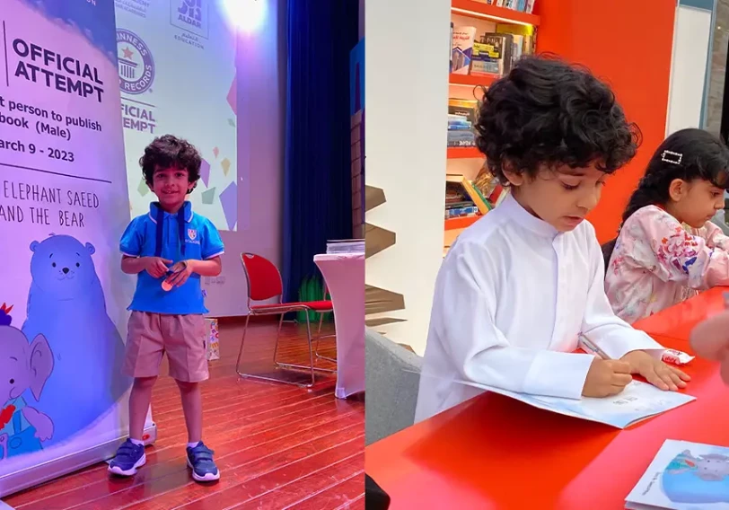 Четырехлетний мальчик из ОАЭ стал самым юным писателем в мире