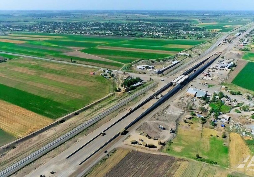 Строительство автодороги Барда-Агдам продолжается ускоренными темпами (Фото-Видео)