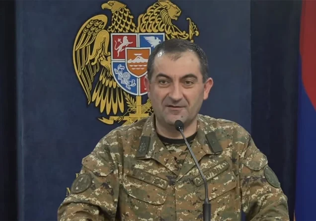 Назначен новый начальник Генштаба ВС Армении