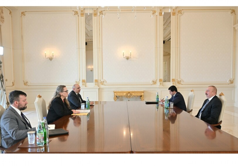 Ильхам Алиев принял заместителя помощника госсекретаря США (Фото)