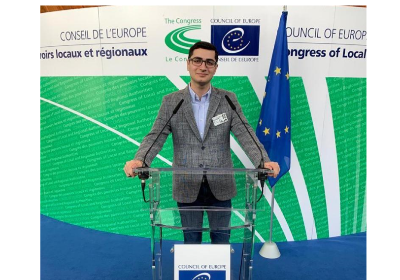 Студент БГУ участвовал в заседании Конгресса Совета Европы