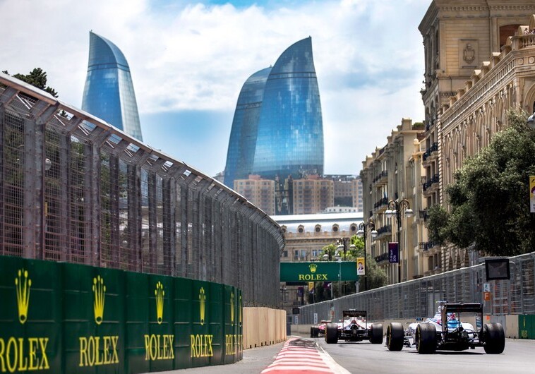 В Баку ограничат движение транспорта в связи с «Формулой-1»