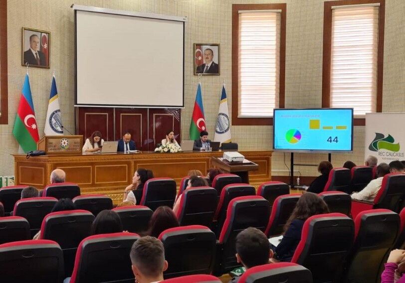В БГУ прошла презентация онлайн-атласа лесов Азербайджана (Фото)