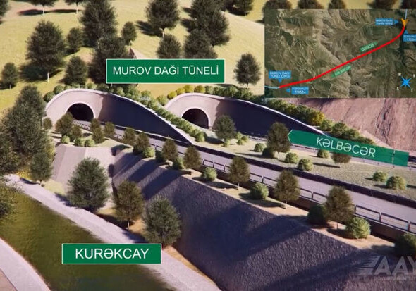Такой будет новая дорога под горой Муров в Кяльбаджар (Видео-Визуализация)